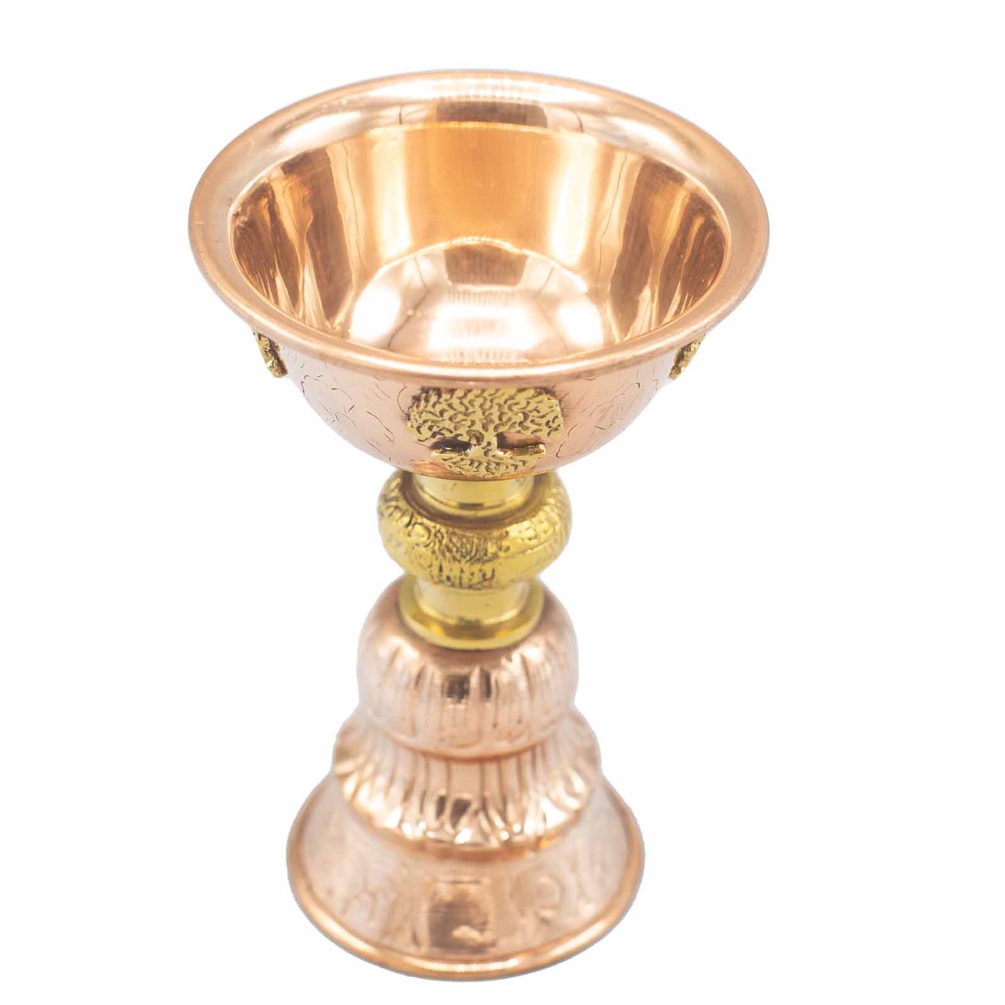 Copper Ritual Goblet with Tree of Life 10x15cm | A Sacred Vessel for Offerings and Spiritual Connection