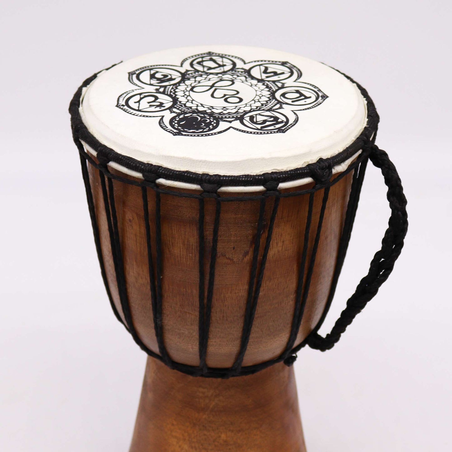 Handmade Wide Top Djembe Drum – 30cm | A Rhythmic Fusion of Culture and Spirituality