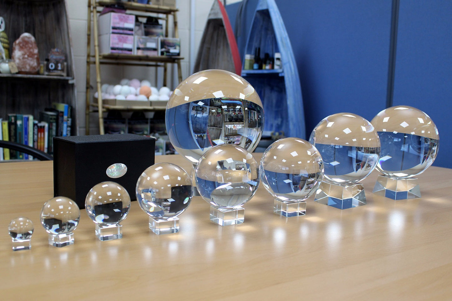 Crystal Ball on Stand 200mm | A Majestic Tool for Divination and Mystical Insight