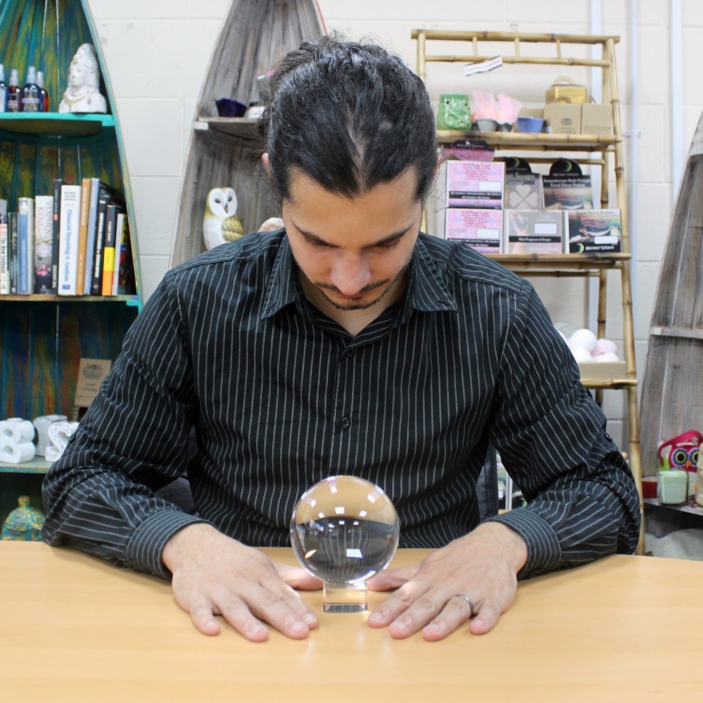 Crystal Ball on Stand 100mm | A Classic Tool for Divination and Spiritual Clarity