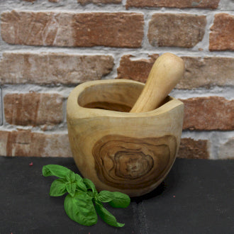 Ergo Teak Pestal & Morter