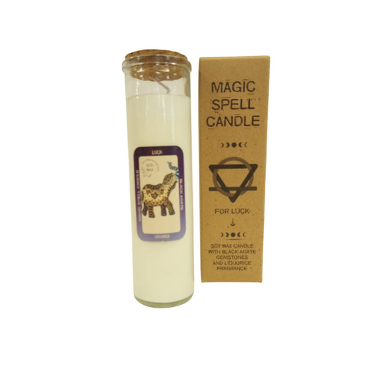 Magic Spell Candle - Luck | Attract Prosperity and Embrace Positive Change