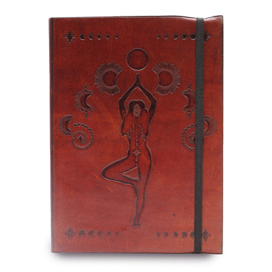 Small Notebook with Strap – Cosmic Goddess