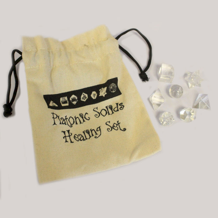 Geometric Seven Piece Crystal Set | A Sacred Collection for Balance and Transformation