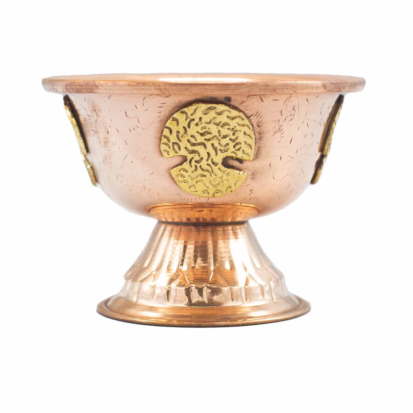 Copper Ritual Chalice with Tree of Life 12x9cm | A Sacred Vessel for Offerings and Spiritual Ceremonies