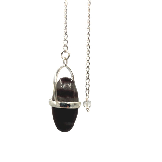 Shiva Lingam with Band Pendulum | A Sacred Tool for Balance and Transformation
