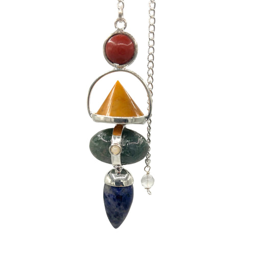 Four Elements Gemstone Pendulum