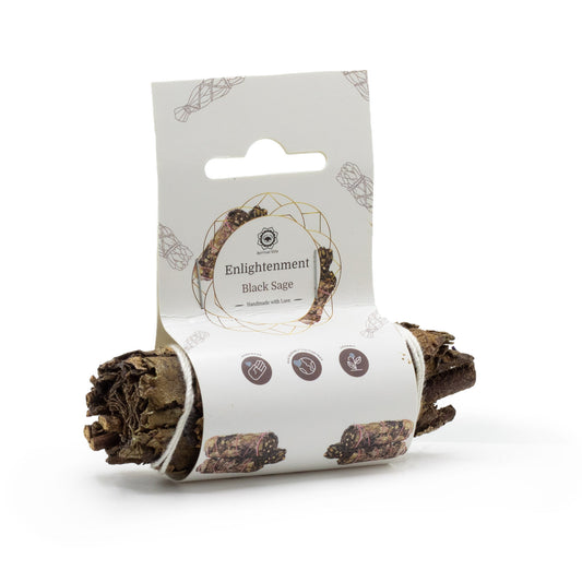 Smudge Stick - Black Sage 10cm | Purify, Protect, and Enhance Spiritual Awareness