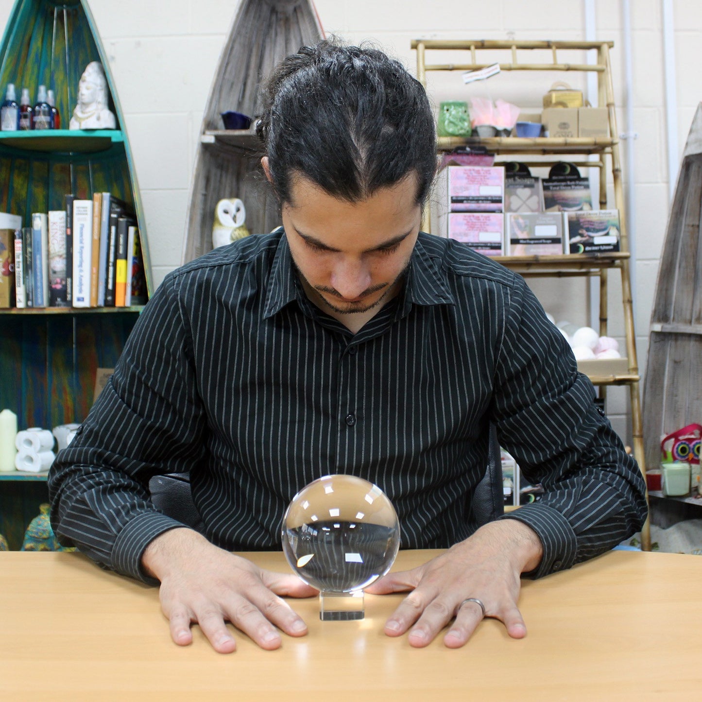 Crystal Ball on Stand 130mm | A Timeless Tool for Divination and Spiritual Insight